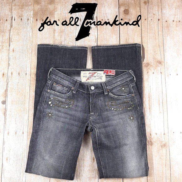 7 For All Mankind Denim - 7FAMK Great China Wall Jeans 27